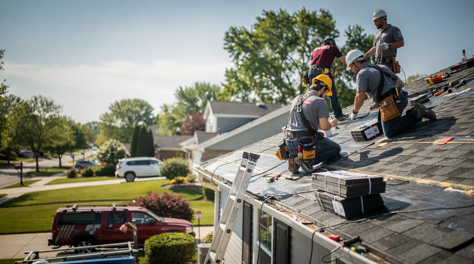 Roof Repair in Saint Jacob, IL around you
